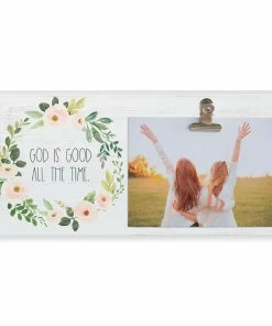 God Is Good Clip Picture Frame, 3x5