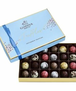Godiva Assorted Pâtisserie Dessert Truffles Gift Box, 24 Pieces