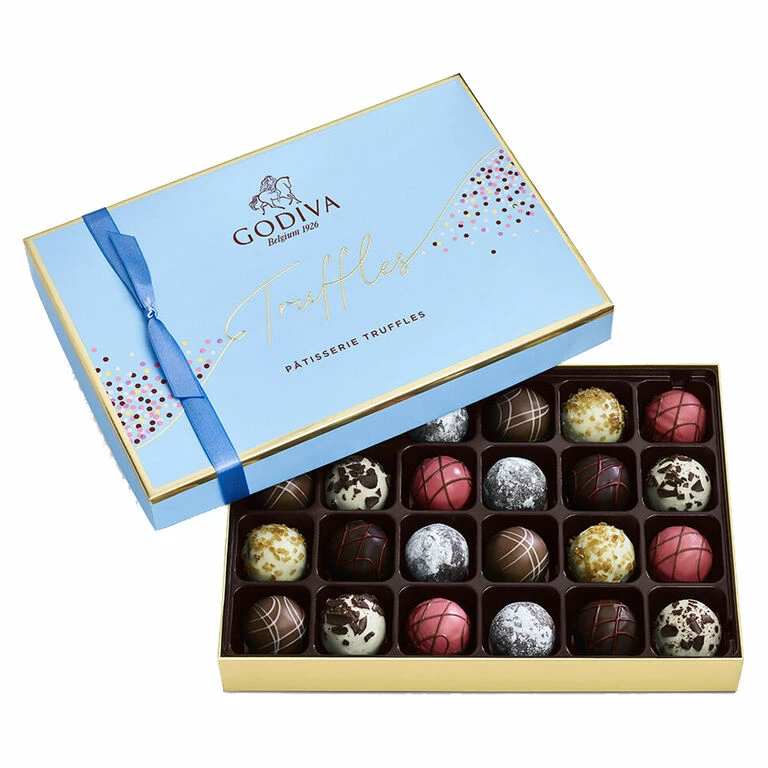 Godiva Assorted Pâtisserie Dessert Truffles Gift Box, 24 Pieces 1 Godiva Assorted Pâtisserie Dessert Truffles Gift Box, 24 Pieces