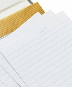 Hallmark Gold Geometric Faux Leather Small List Pad -Department Store Shop Gold Geometric Faux Leather Small Memo Pad 1SOM3821 05