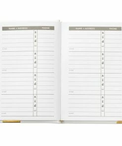 Hallmark Gold Polka Dots Address Book -Department Store Shop Gold Polka Dots Address Book 1ADD1620 03