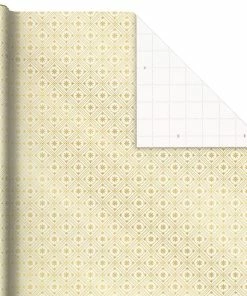 Hallmark Gold And Green 3-Pack Christmas Wrapping Paper Assortment, 120 Sq. Ft. 13 Hallmark Gold And Green 3-Pack Christmas Wrapping Paper Assortment, 120 Sq. Ft. -Department Store Shop Gold and Green Assortment Christmas Gift Wrap 5JXW1204 07
