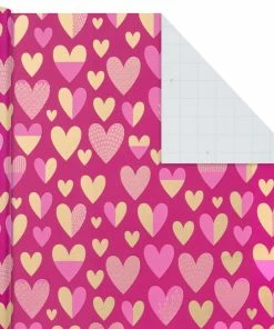 Hallmark Gold And Jewel Tones 3-Pack Wrapping Paper, 105 Sq. Ft. Total 10 Hallmark Gold And Jewel Tones 3-Pack Wrapping Paper, 105 Sq. Ft. Total -Department Store Shop Gold and Jewel Tones 3Pack Wrapping Paper Rolls 5EWR6389 04