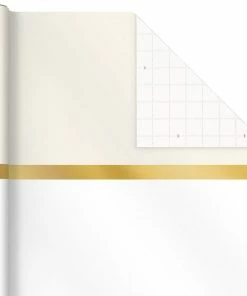 Hallmark Gold And White 6-Pack Holiday Wrapping Paper Assortment, 180 Sq. Ft. 17 Hallmark Gold And White 6-Pack Holiday Wrapping Paper Assortment, 180 Sq. Ft. -Department Store Shop Gold and White Christmas Wrapping Paper Assortment 5JXW1086 08