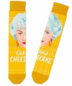 Hallmark Dorothy The Golden Girls Cheesecake Novelty Crew Socks