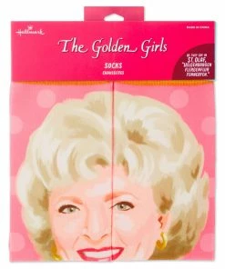 Hallmark Rose The Golden Girls St. Olaf Novelty Crew Socks 8 Hallmark Rose The Golden Girls St. Olaf Novelty Crew Socks -Department Store Shop Golden Girls Rose Funny Novelty Crew Socks 1GOL1053 04