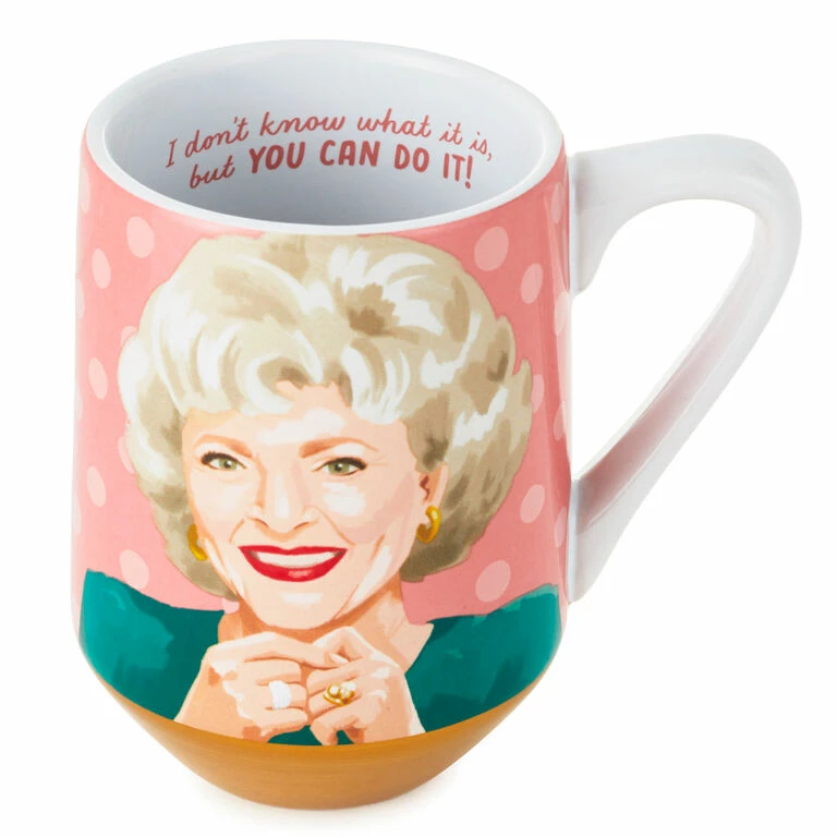 Hallmark Rose The Golden Girls You Can Do It Mug, 15 Oz. 3 Hallmark Rose The Golden Girls You Can Do It Mug, 15 Oz. - Image 3