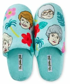 Hallmark The Golden Girls Slippers With Sound, Small/Medium