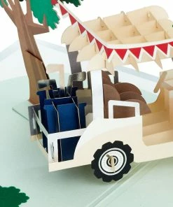 Hallmark Hope Your Day Is Good To A Tee Golf 3D Pop-Up Card 12 Hallmark Hope Your Day Is Good To A Tee Golf 3D Pop-Up Card -Department Store Shop Golf Cart Pun Good Day 3D PopUp Card 5RZH1304 04