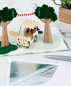 Hallmark Hope Your Day Is Good To A Tee Golf 3D Pop-Up Card 16 Hallmark Hope Your Day Is Good To A Tee Golf 3D Pop-Up Card -Department Store Shop Golf Cart Pun Good Day 3D PopUp Card 5RZH1304 08