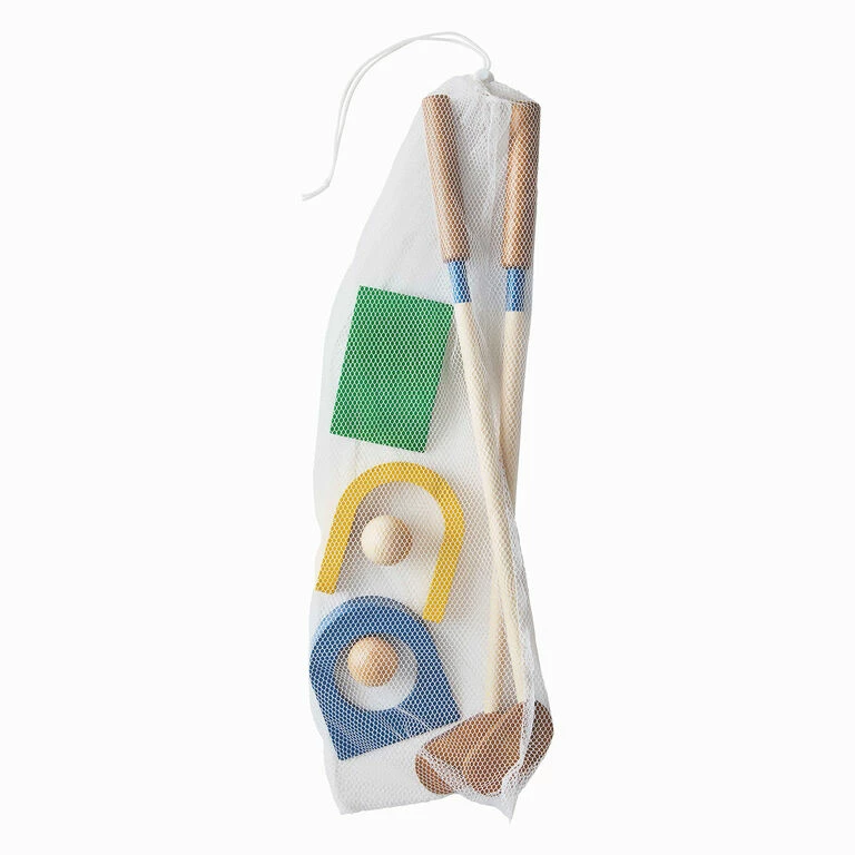 Mud Pie Golf Wood Toy Set, 7 Pieces 1 Mud Pie Golf Wood Toy Set, 7 Pieces