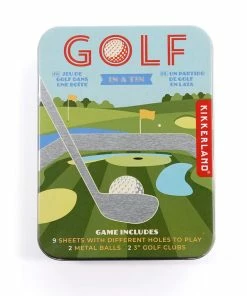 KIKKERLAND Golf In A Tin Game