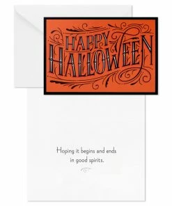 Hallmark Good Spirits Boxed Halloween Cards, Pack Of 40 -Department Store Shop Good Spirits Boxed Halloween Cards 5ELT1005 03