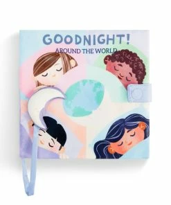 Demdaco Goodnight! Around The World Soft Sound Book