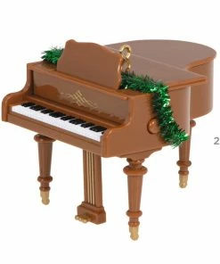 Hallmark O Holy Night Musical Ornament 8 Hallmark O Holy Night Musical Ornament -Department Store Shop Grand Piano Musical Keepsake Ornament 2099QSM7849 03