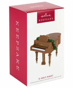 Hallmark O Holy Night Musical Ornament 9 Hallmark O Holy Night Musical Ornament -Department Store Shop Grand Piano Musical Keepsake Ornament 2099QSM7849 04