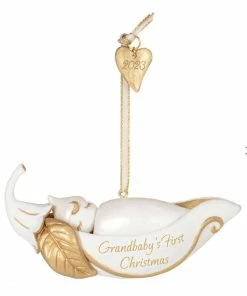 Hallmark Grandbaby's First Christmas Pea In A Pod 2023 Porcelain Ornament 8 Hallmark Grandbaby's First Christmas Pea In A Pod 2023 Porcelain Ornament -Department Store Shop Grandbabys 1st Christmas Keepsake Ornament 2199QGO2727 03