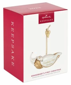 Hallmark Grandbaby's First Christmas Pea In A Pod 2023 Porcelain Ornament 9 Hallmark Grandbaby's First Christmas Pea In A Pod 2023 Porcelain Ornament -Department Store Shop Grandbabys 1st Christmas Keepsake Ornament 2199QGO2727 04