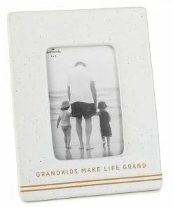 Hallmark Grandkids Make Life Grand Ceramic Picture Frame, 4x6