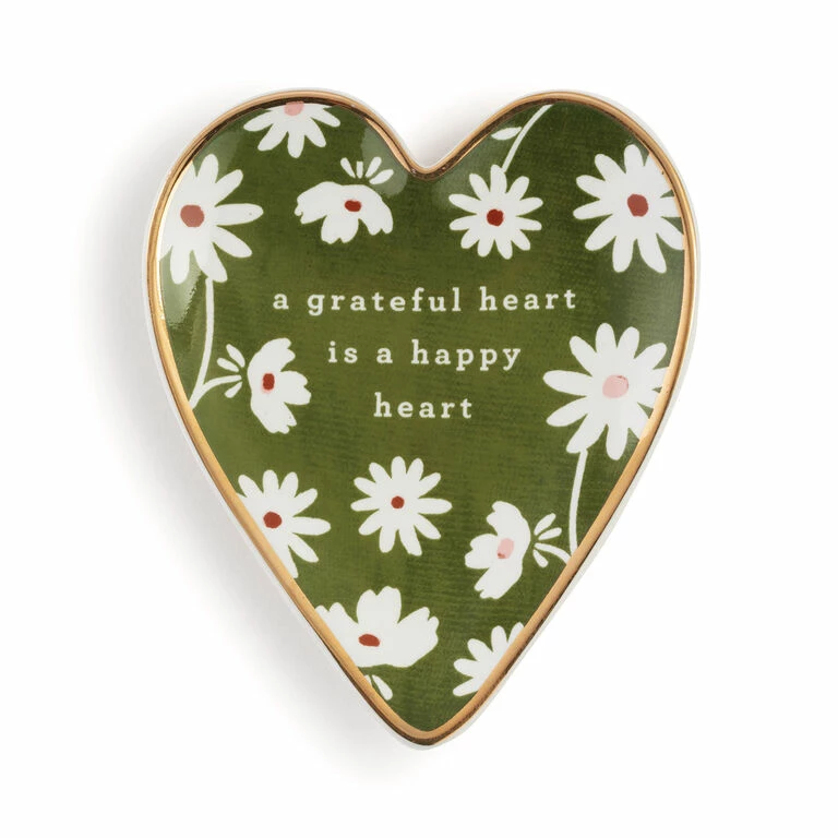 Demdaco Grateful Art Heart Trinket Dish 1 Demdaco Grateful Art Heart Trinket Dish