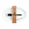 Mud Pie BBQ Serving Platter & Silicone Brush, Set Of 2