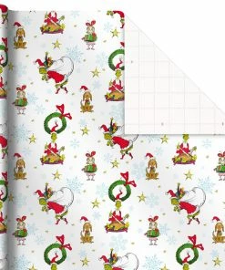 Hallmark Dr. Seuss™ Grinch 3-Pack Christmas Wrapping Paper Assortment, 105 Sq. Ft. 11 Hallmark Dr. Seuss™ Grinch 3-Pack Christmas Wrapping Paper Assortment, 105 Sq. Ft. -Department Store Shop Grinch 3Pack Christmas Wrapping Paper 5JXW1211 05