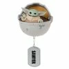 Hallmark Star Wars: The Mandalorian™ Grogu™ In Hovering Pram Personalized Ornament