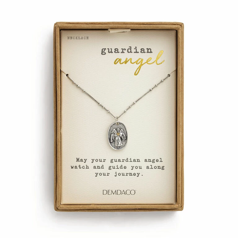 Demdaco Guardian Angel Charm Necklace, 18" 3 Demdaco Guardian Angel Charm Necklace, 18" - Image 3