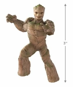 Hallmark Marvel Studios Guardians Of The Galaxy Vol. 3 Groot Ornament -Department Store Shop Guardians 3 Groot Keepsake Ornament 1999QXI7479 03