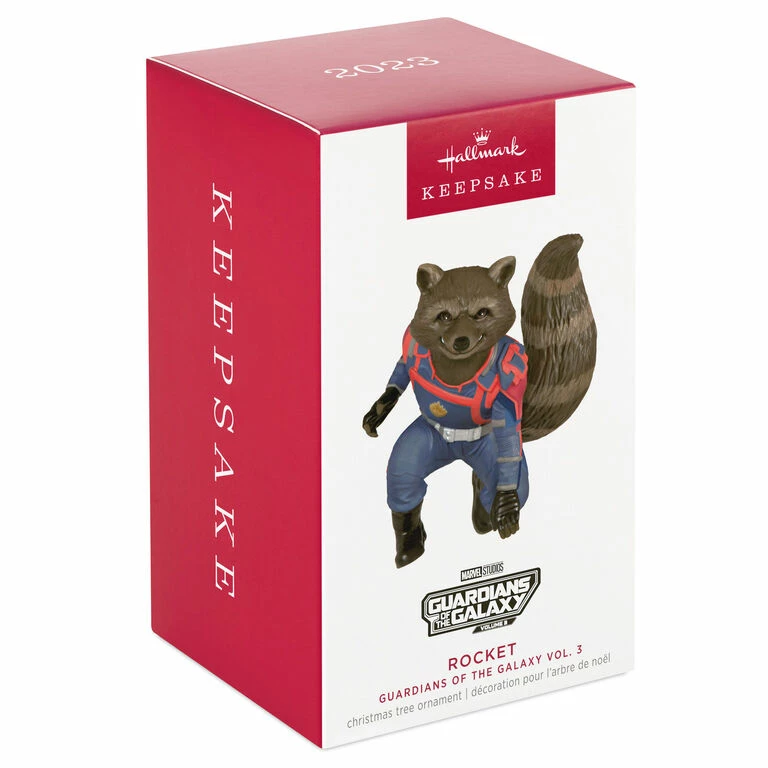 Hallmark Marvel Studios Guardians Of The Galaxy Vol. 3 Rocket Ornament 4 Hallmark Marvel Studios Guardians Of The Galaxy Vol. 3 Rocket Ornament - Image 4