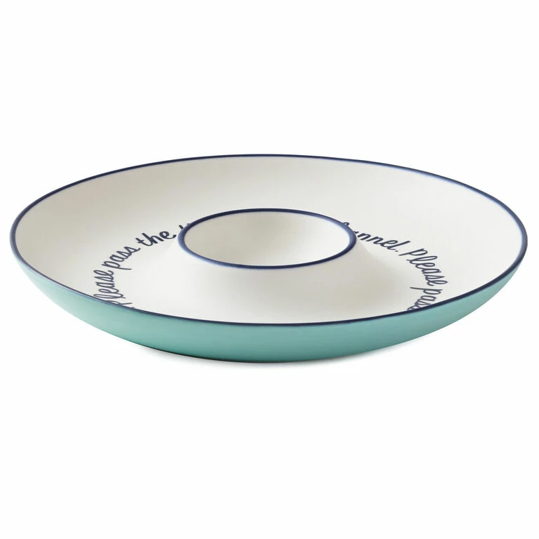 Hallmark Channel Chip And Dip Plate 2 Hallmark Channel Chip And Dip Plate - Image 2