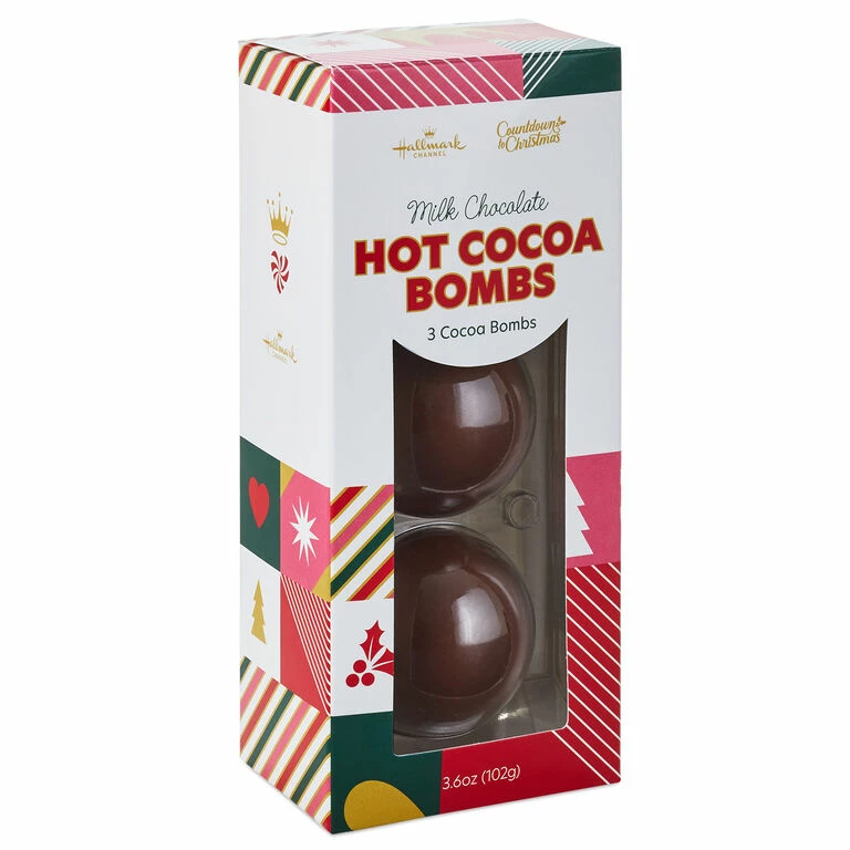Bissinger's Chocolates Hallmark Channel Hot Cocoa Bombs, Set Of 3 1 Bissinger's Chocolates Hallmark Channel Hot Cocoa Bombs, Set Of 3