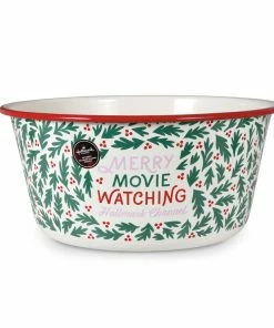 Hallmark Channel Merry Movie Watching Popcorn Bowl