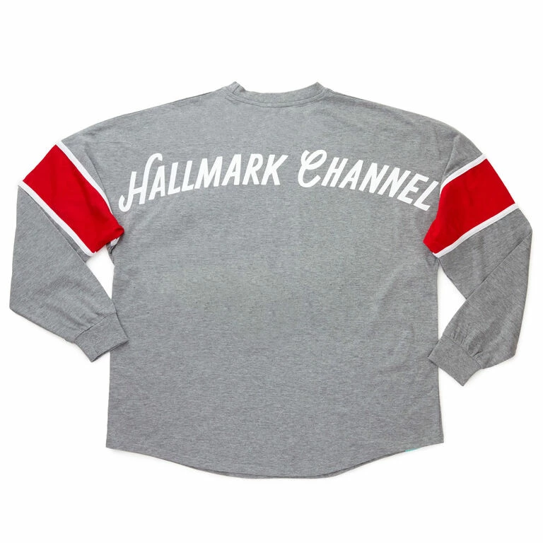Hallmark Channel Merry Movie Watching Long Sleeve Jersey, X-Large 2 Hallmark Channel Merry Movie Watching Long Sleeve Jersey, X-Large - Image 2