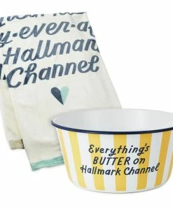 Hallmark Channel Everything's Butter Popcorn Bowl, 50 Oz.