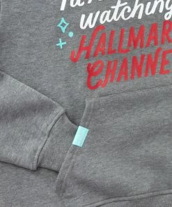 Hallmark Channel Rather Be Watching Sweatshirt Hoodie, X-Large -Department Store Shop Hallmark Channel Rather Be Watching Sweatshirt Hoodie 1XKT3552 03