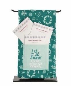 Hallmark Channel Let It Snow Tea Towel With Recipe Cards