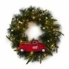 Hallmark Channel Truck Motion-Activated Wreath With Sound And Light, 14"