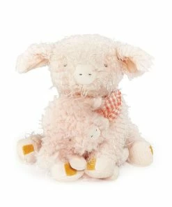 Bunnies By The Bay Hammie Pig With Piglet Stuffed Animals, Set Of 2