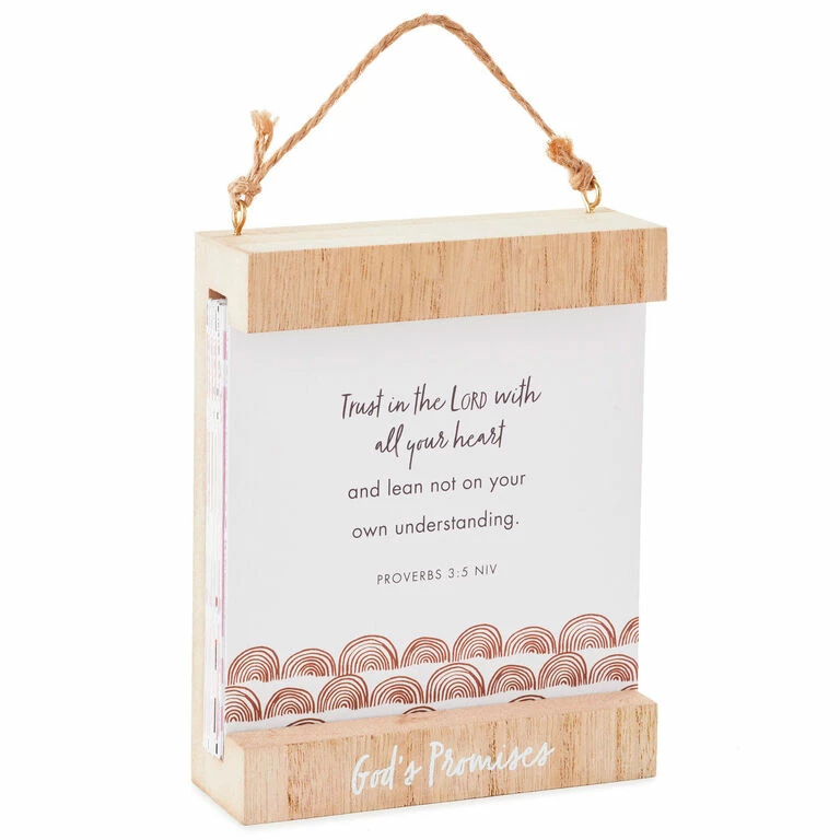 Hallmark God's Promises Changeable Hanging Quote Sign, 4x5 1 Hallmark God's Promises Changeable Hanging Quote Sign, 4x5