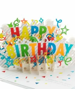 Hallmark Happy Birthday Cake 3D Pop-Up Birthday Card