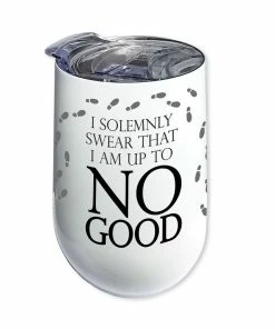 Harry Potter Mischief Managed Stainless Steel Stemless Glass, 16 Oz.