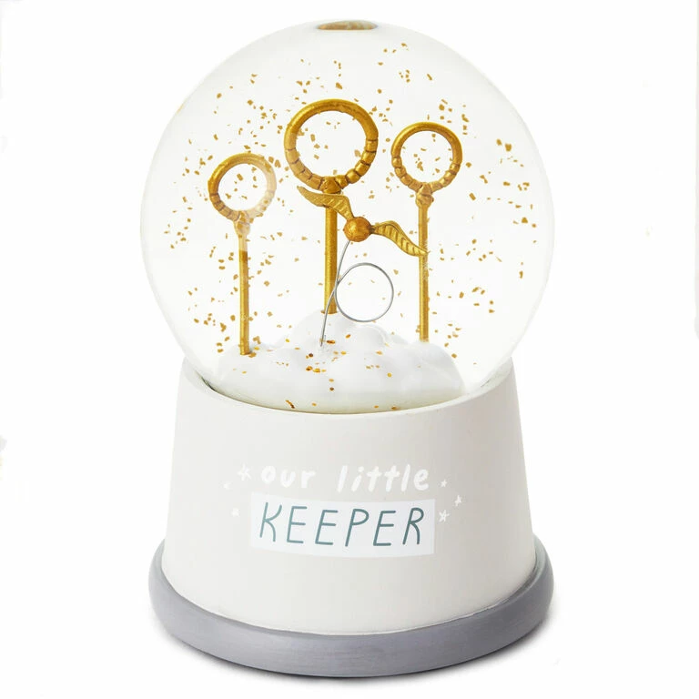 Hallmark Harry Potter™ Quidditch™ Our Little Keeper Musical Snow Globe 1 Hallmark Harry Potter™ Quidditch™ Our Little Keeper Musical Snow Globe