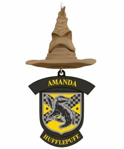Harry Potter™ Sorting Hat Personalized Text Ornament, Hufflepuff™