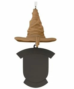 Harry Potter™ Sorting Hat Personalized Text Ornament, Hufflepuff™ -Department Store Shop Harry Potter Sorting Hat Personalized Ornament Hufflepuff 2499QHE1883B8 06