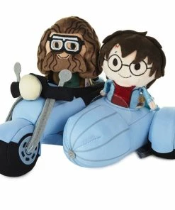 Hallmark Itty Bittys® Harry Potter™ And Hagrid™ With Motorbike Plush, Set Of 3