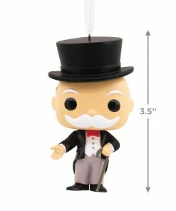 Hasbro® Mr. Monopoly Funko POP!® Hallmark Ornament 7 Hasbro® Mr. Monopoly Funko POP!® Hallmark Ornament -Department Store Shop Hasbro Mr. Monopoly Funko POP Christmas Ornament 3HCM2311 03