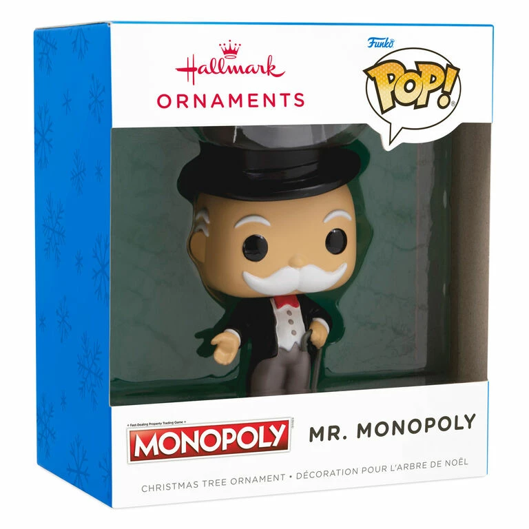 Hasbro® Mr. Monopoly Funko POP!® Hallmark Ornament 4 Hasbro® Mr. Monopoly Funko POP!® Hallmark Ornament - Image 4