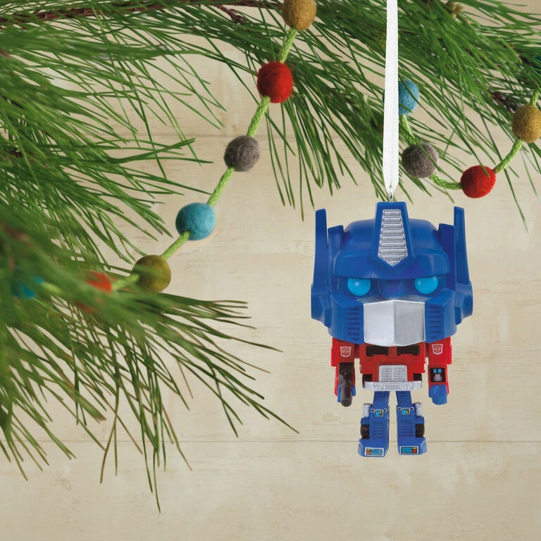 Hasbro® Transformers™ Optimus Prime Funko POP!® Hallmark Ornament 2 Hasbro® Transformers™ Optimus Prime Funko POP!® Hallmark Ornament - Image 2