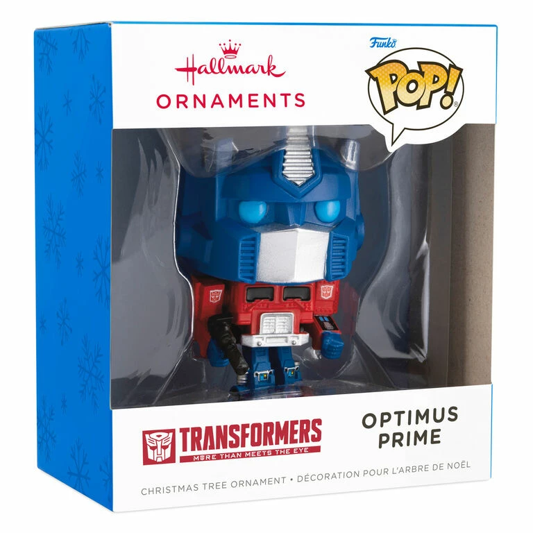 Hasbro® Transformers™ Optimus Prime Funko POP!® Hallmark Ornament 4 Hasbro® Transformers™ Optimus Prime Funko POP!® Hallmark Ornament - Image 4
